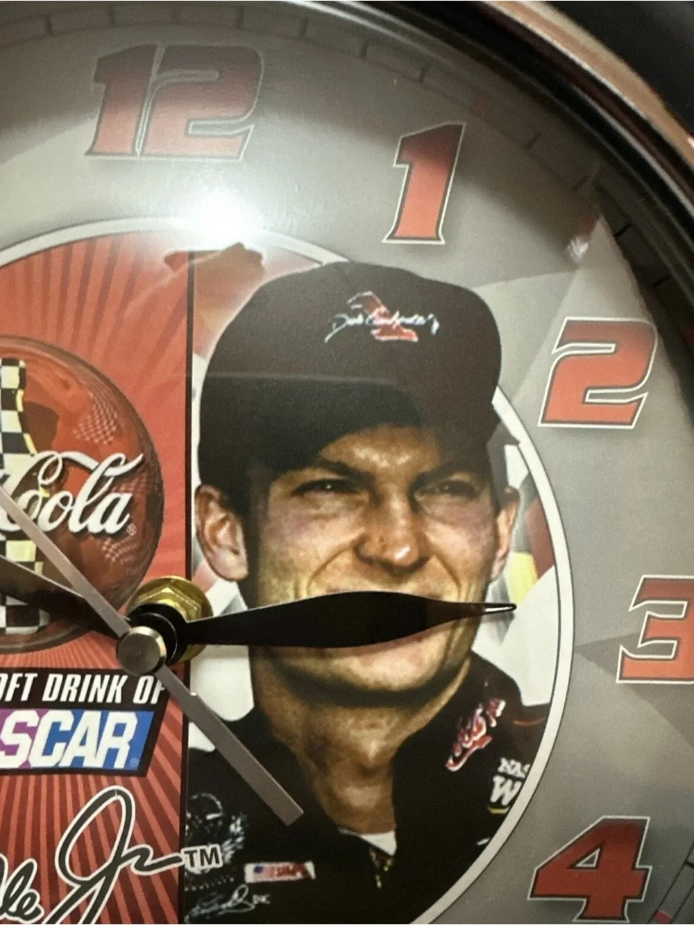 2005 The Coca-Cola Company Dale Jr Clock
